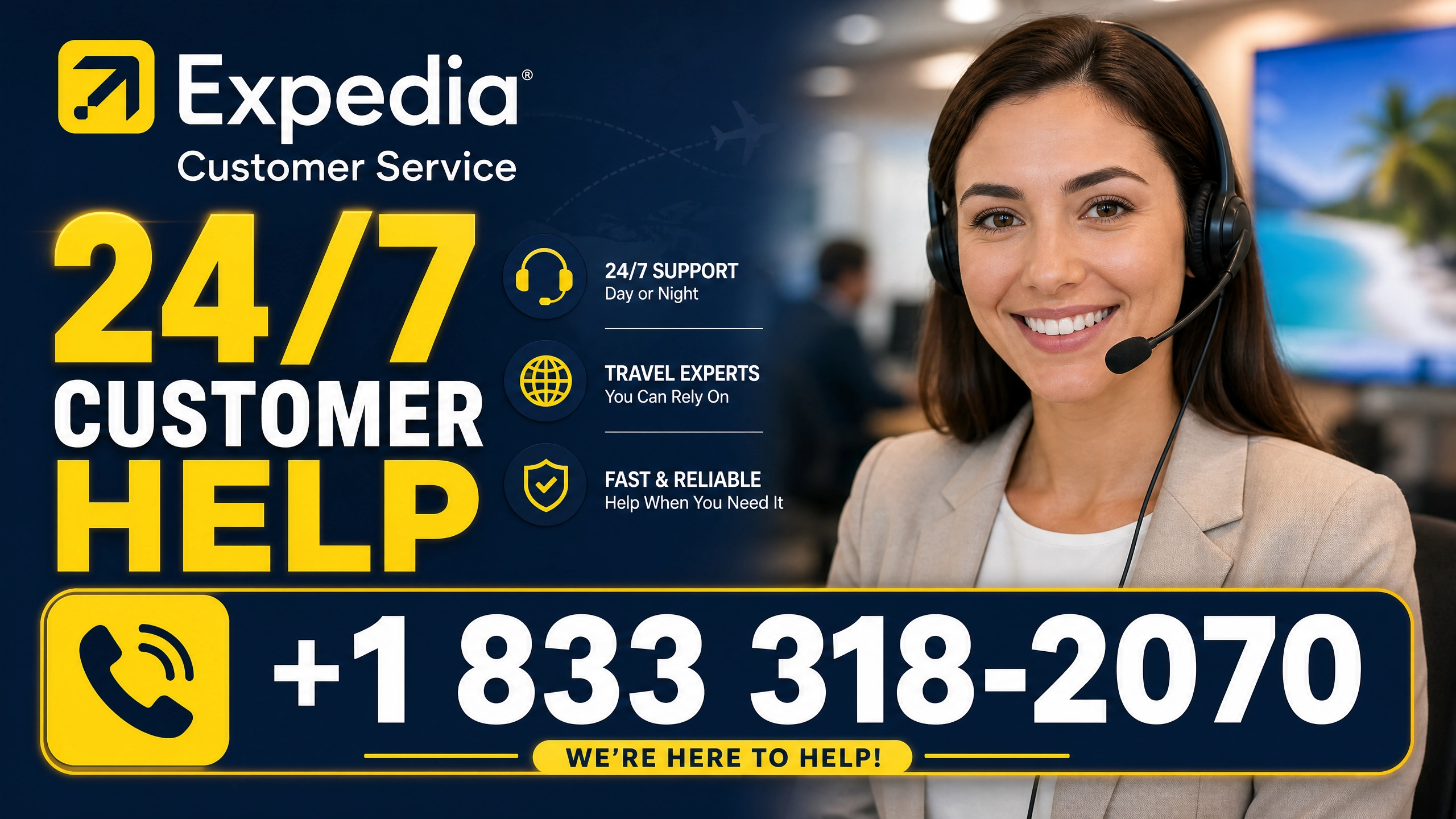 Expedia Customer Service Number | Complete Guide to 24/7 Chat, Call & Email Support