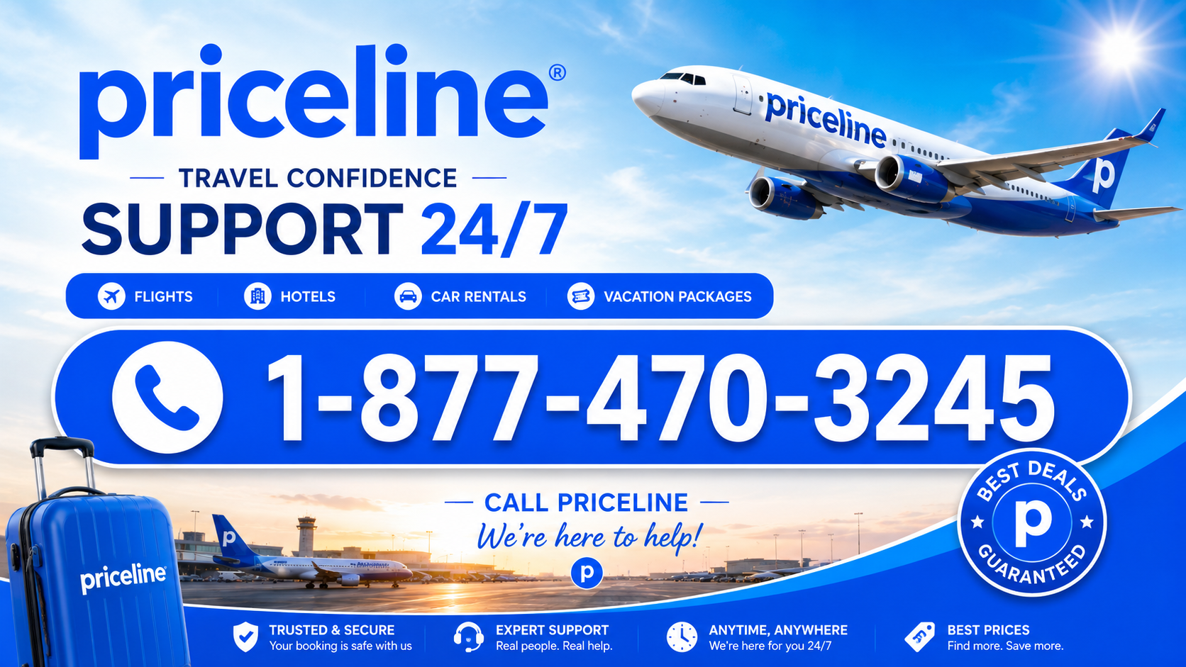 05 Methods to Connect Priceline ®️ USA Contact Numbers – Ticket Booking & Travel Solutions