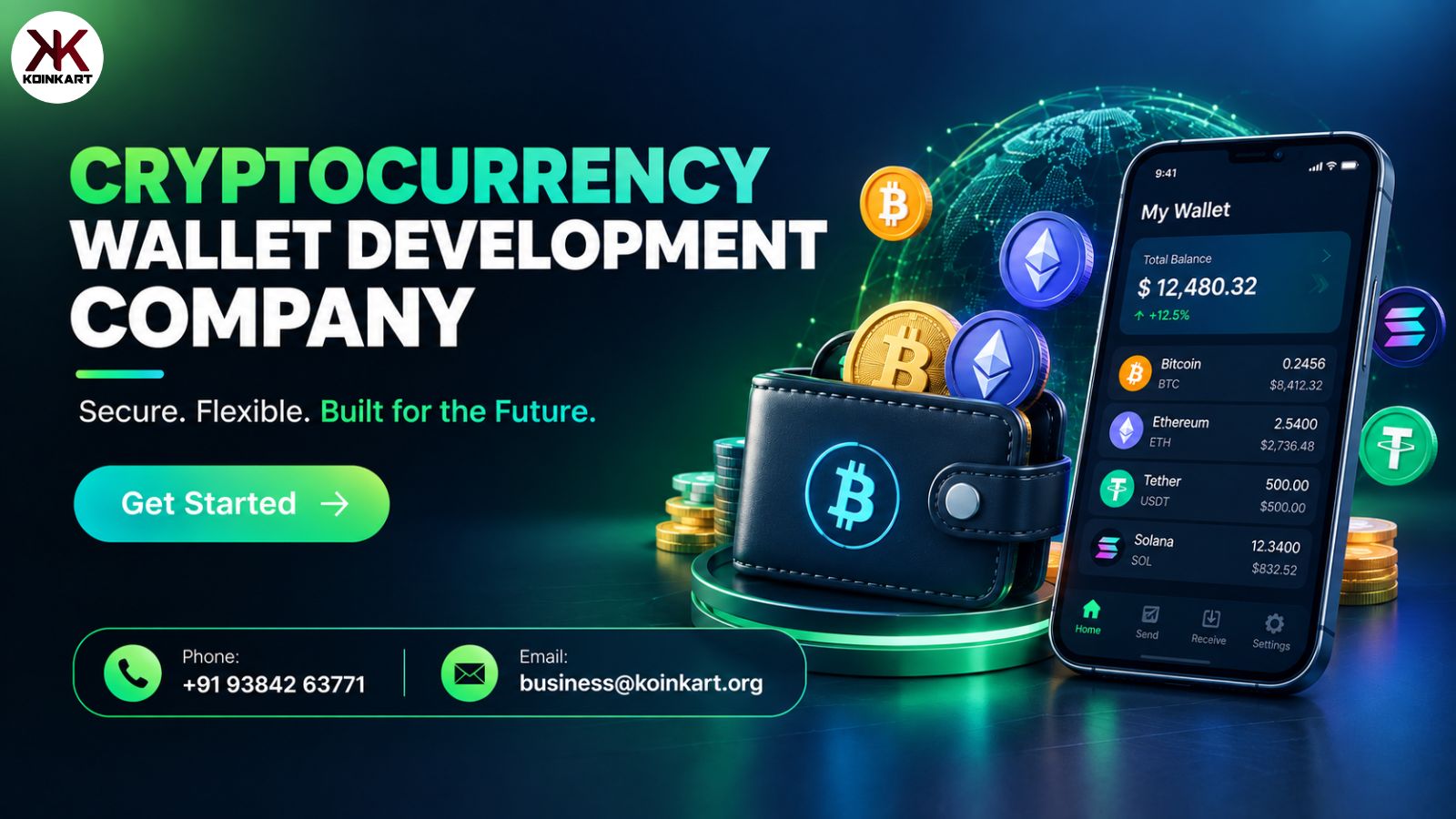 Build a Secure Digital Asset Platform with a Cryptocurrency Wallet Development Company