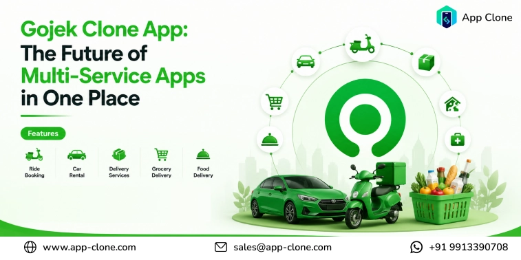 Gojek Clone App: The Future of Multi-Service Apps
